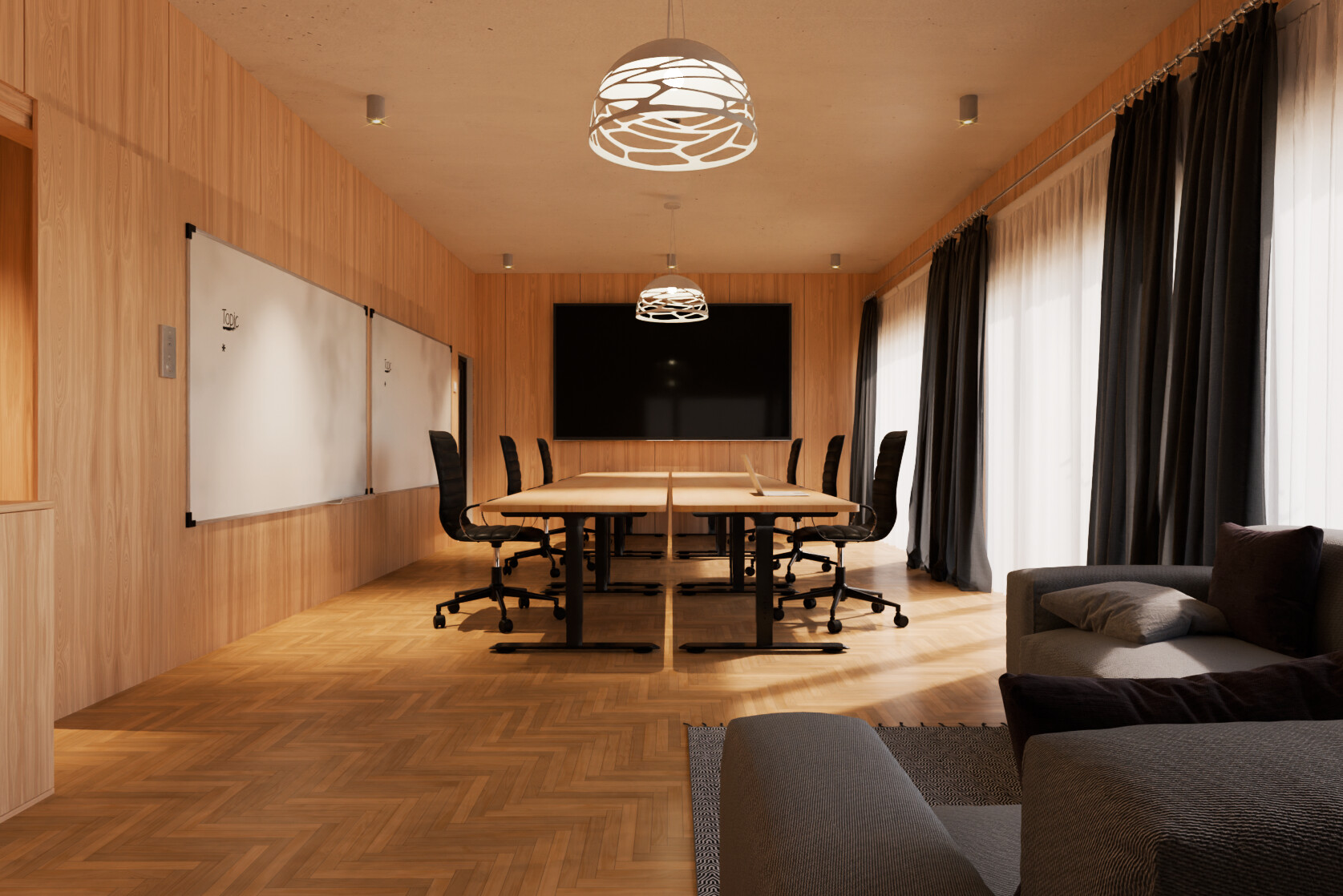 Residential Design: Co-working Apartment
