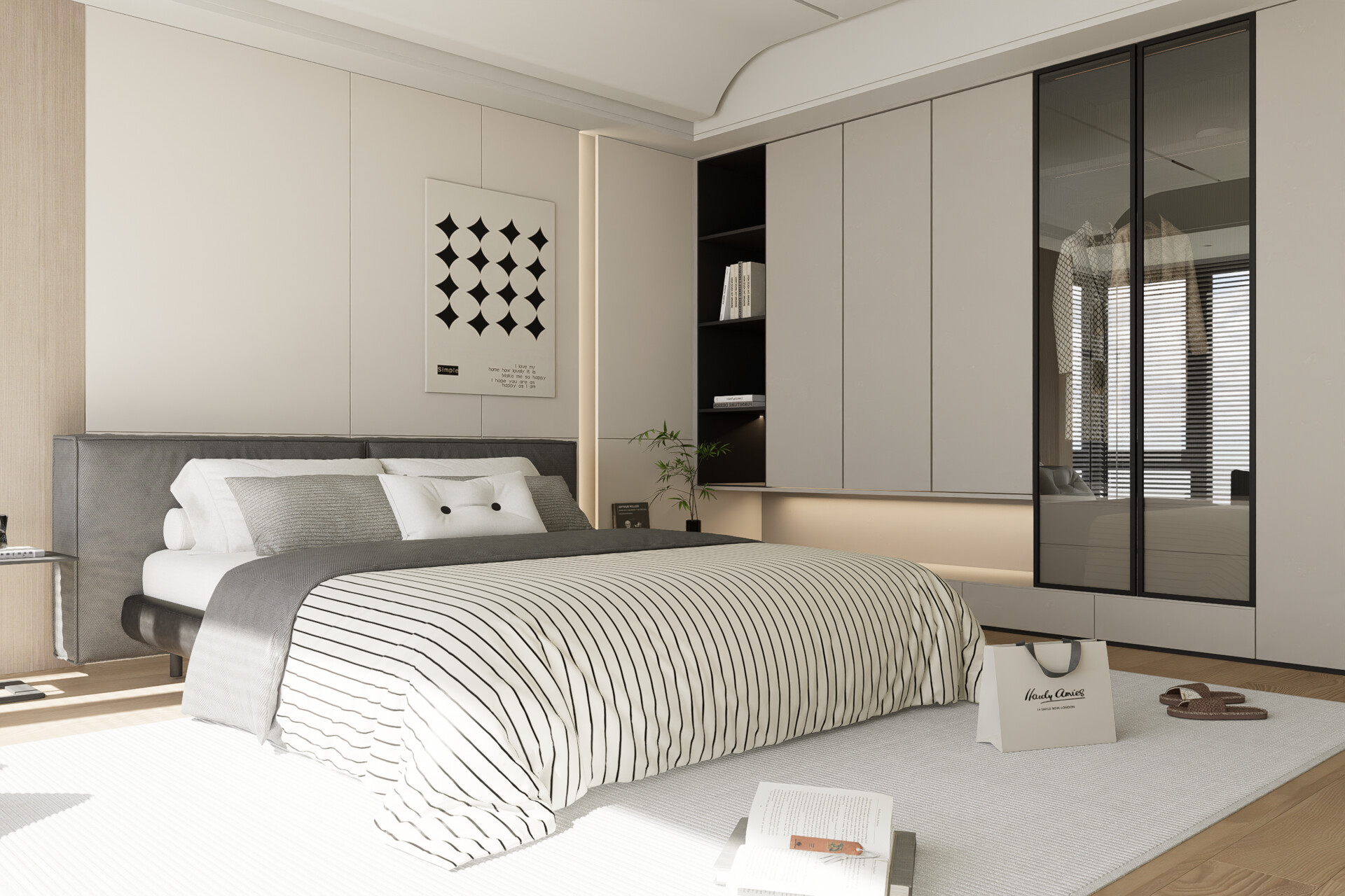 Luxury Apartment Bedroom