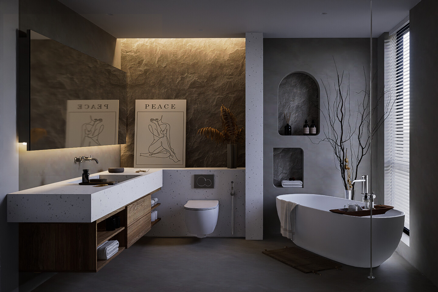 Modern Bathroom Interior